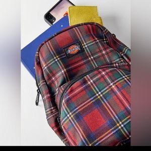Dickies Plaid Mini Backpack